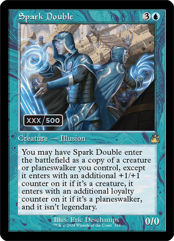 Spark Double (Retro) (Serialized) [Ravnica Remastered] | Cracking-Singles