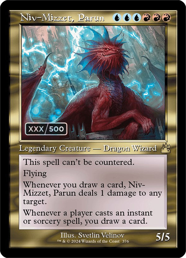 Niv-Mizzet, Parun (Retro) (Serialized) [Ravnica Remastered] | Cracking-Singles