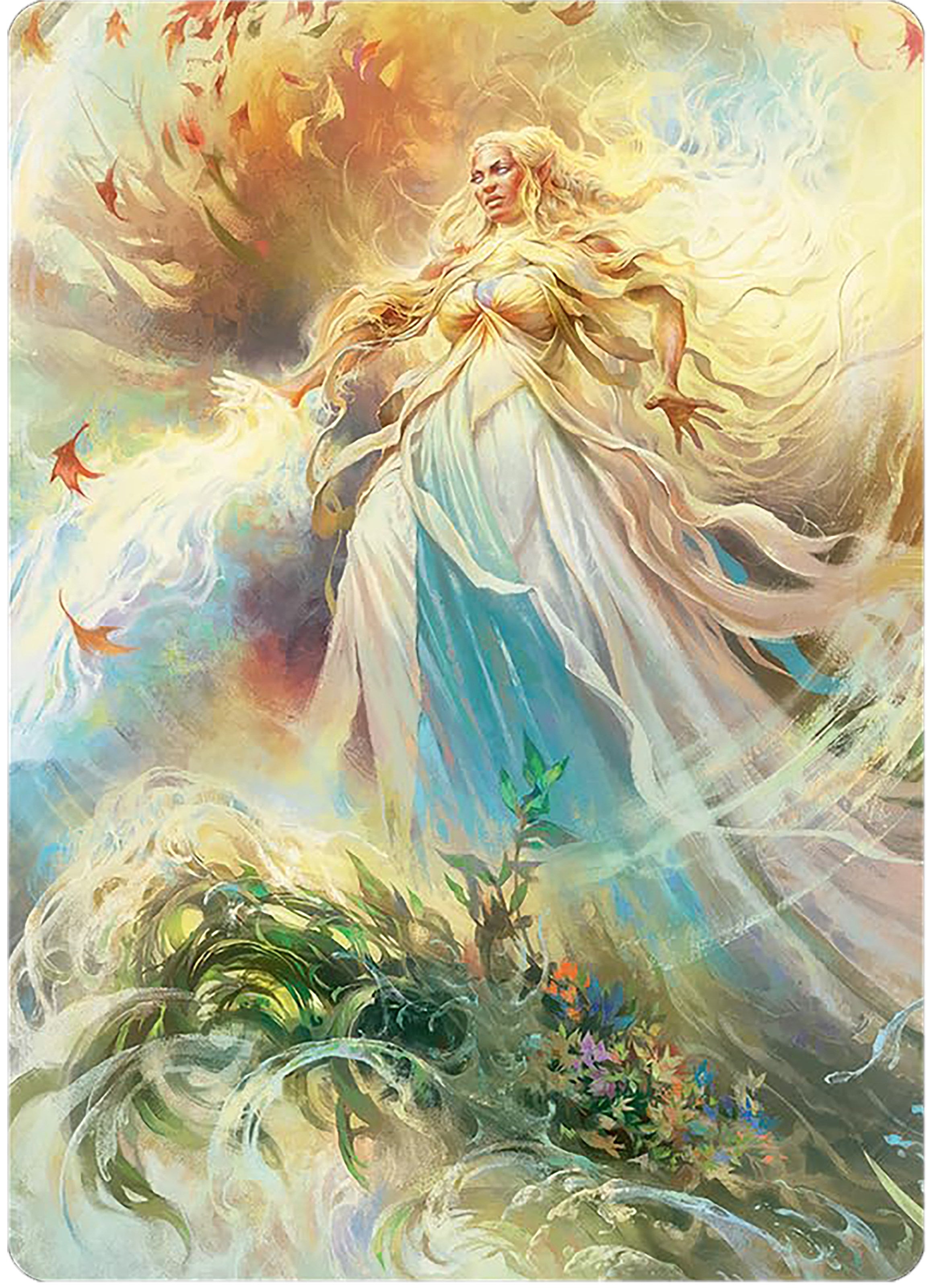 Galadriel, Light of Valinor Art Card [The Lord of the Rings: Tales of Middle-earth Art Series] | Cracking-Singles