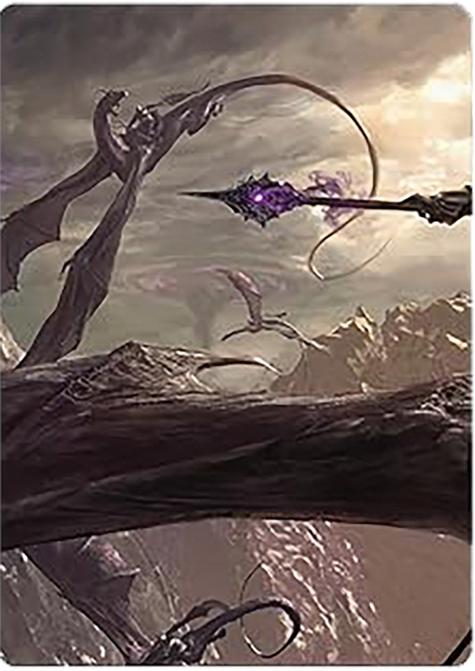 Nazgul Battle-Mace Art Card [The Lord of the Rings: Tales of Middle-earth Art Series] | Cracking-Singles