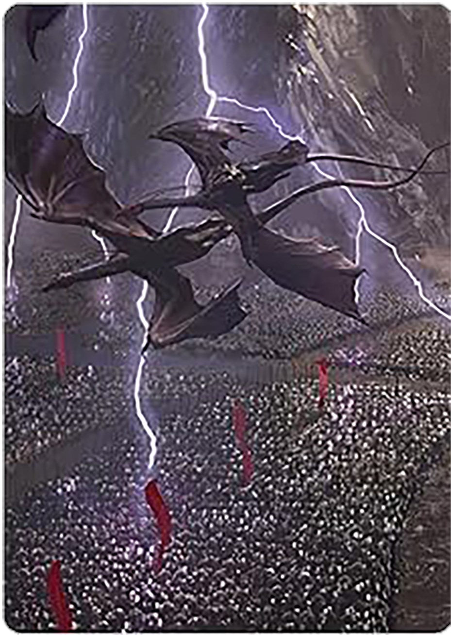 Mordor on the March Art Card [The Lord of the Rings: Tales of Middle-earth Art Series] | Cracking-Singles