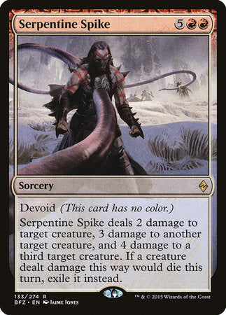 Serpentine Spike [Battle for Zendikar] | Cracking-Singles