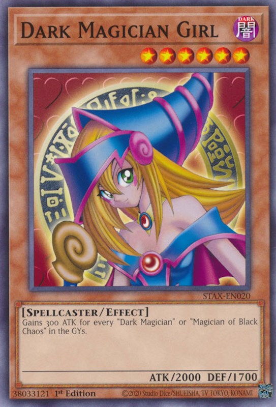 Dark Magician Girl [STAX-EN020] Common | Cracking-Singles