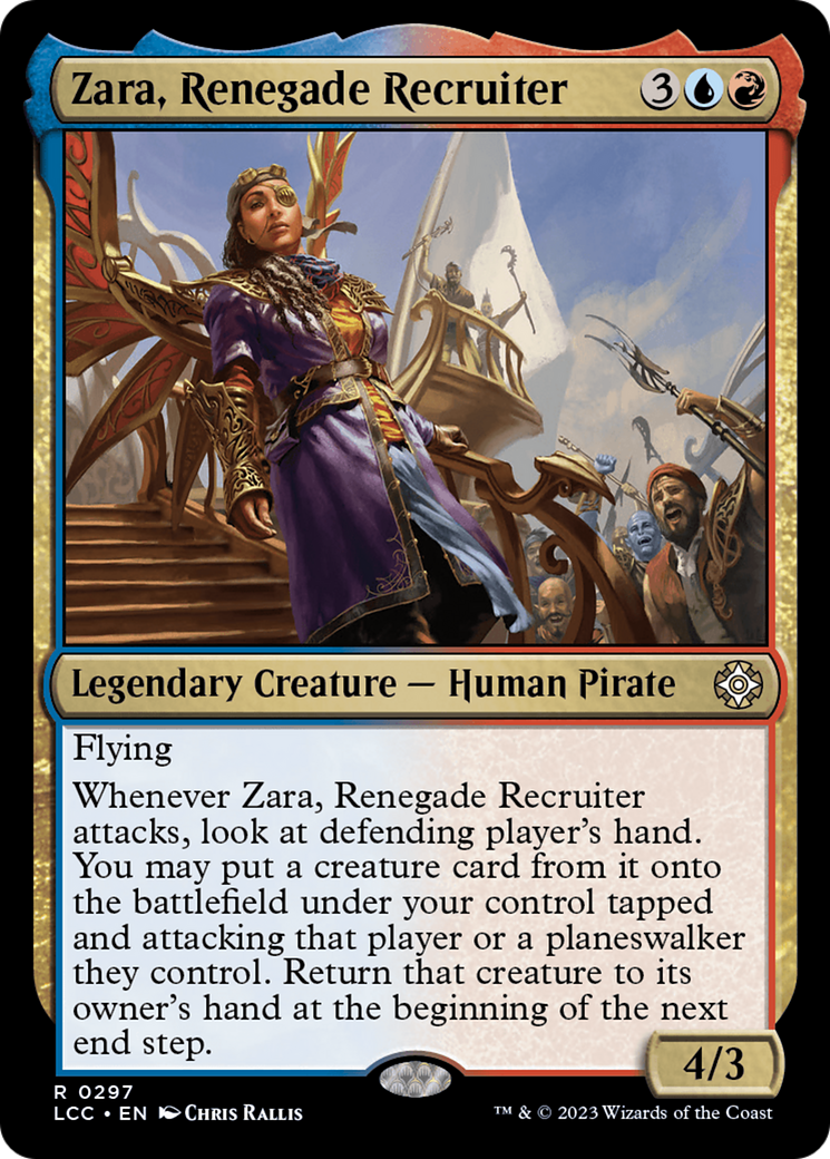 Zara, Renegade Recruiter [The Lost Caverns of Ixalan Commander] | Cracking-Singles