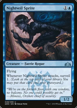 Nightveil Sprite [Guilds of Ravnica] | Cracking-Singles