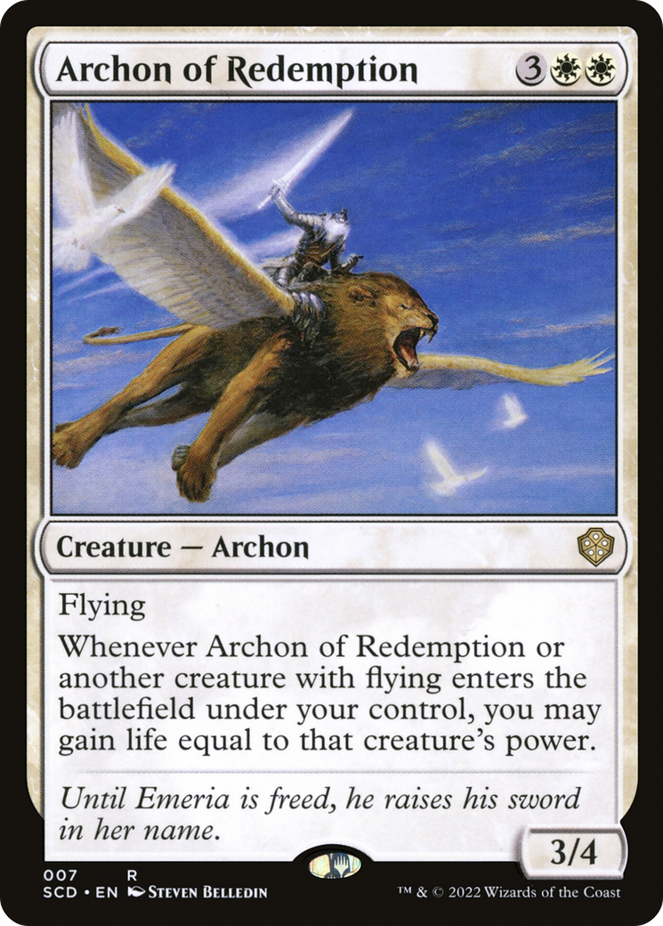 Archon of Redemption [Starter Commander Decks] | Cracking-Singles