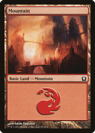 Mountain (267) [Return to Ravnica] | Cracking-Singles