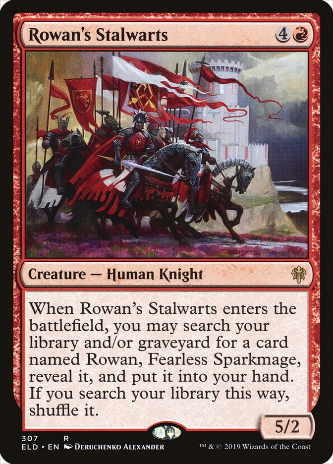 Rowan's Stalwarts [Throne of Eldraine] | Cracking-Singles