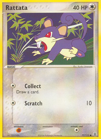 Rattata (77/112) [EX: FireRed & LeafGreen] | Cracking-Singles