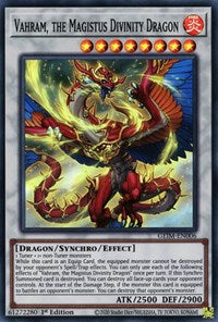 Vahram, the Magistus Divinity Dragon [GEIM-EN006] Super Rare | Cracking-Singles