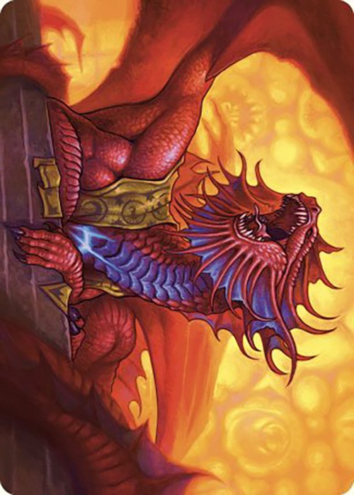 Niv-Mizzet, Guildpact Art Card (44/49) [Murders at Karlov Manor Art Series] | Cracking-Singles