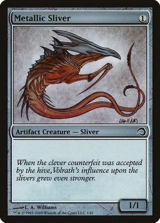 Metallic Sliver [Premium Deck Series: Slivers] | Cracking-Singles