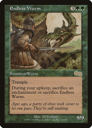 Endless Wurm [Urza's Saga] | Cracking-Singles