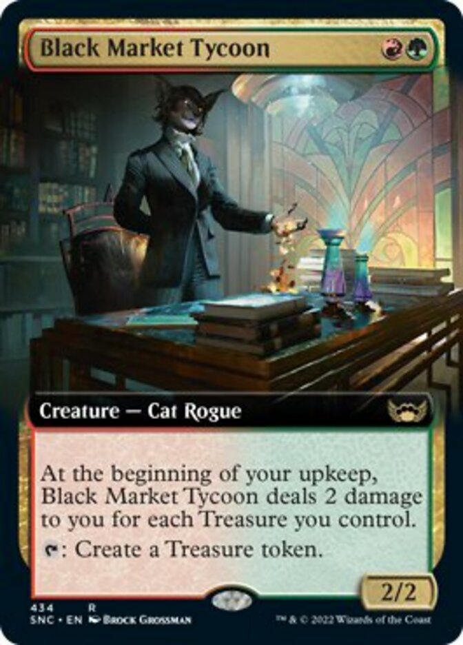 Black Market Tycoon (Extended Art) [Streets of New Capenna] | Cracking-Singles