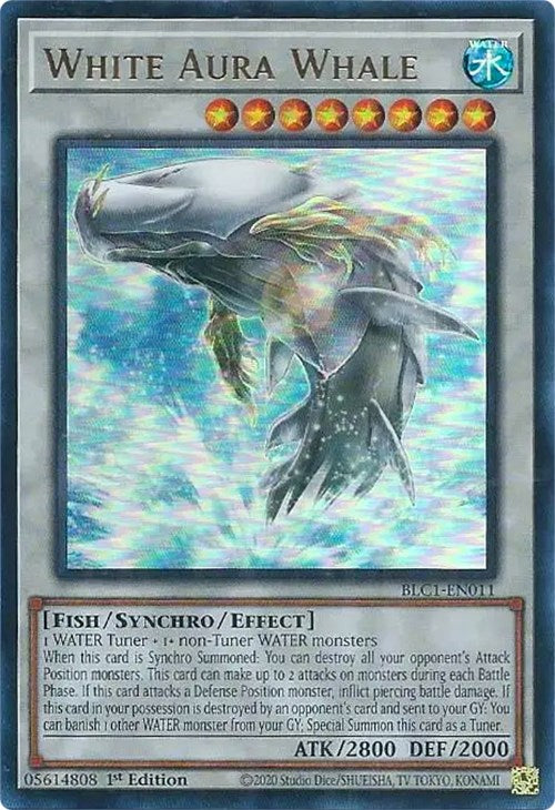 White Aura Whale [BLC1-EN011] Ultra Rare | Cracking-Singles