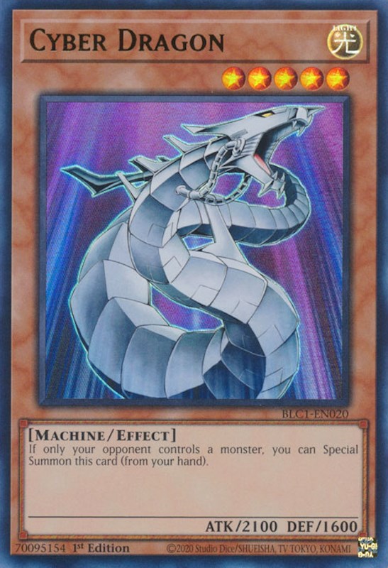 Cyber Dragon [BLC1-EN020] Ultra Rare | Cracking-Singles