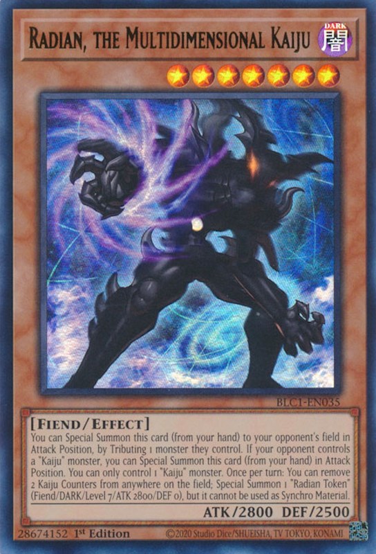 Radian, the Multidimensional Kaiju [BLC1-EN035] Ultra Rare | Cracking-Singles