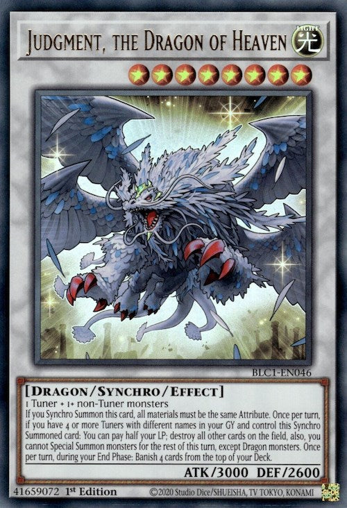 Judgment, the Dragon of Heaven [BLC1-EN046] Ultra Rare | Cracking-Singles