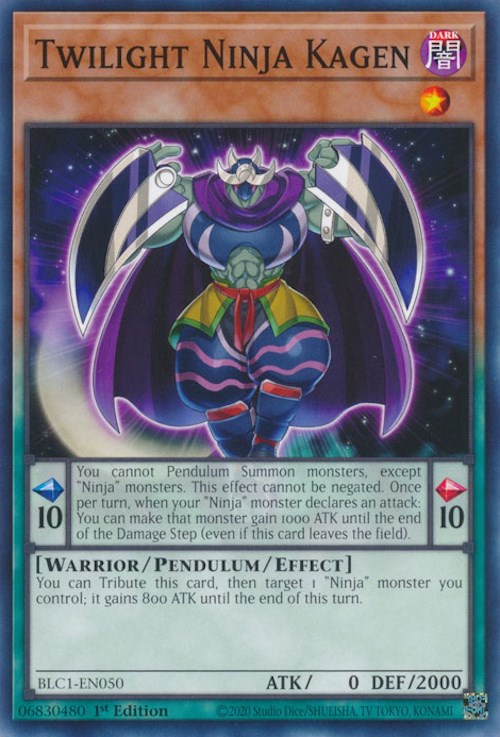 Twilight Ninja Kagen [BLC1-EN050] Common | Cracking-Singles