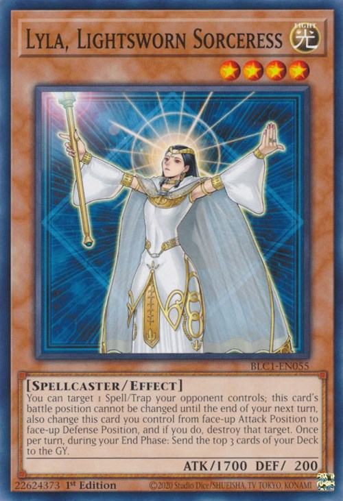 Lyla, Lightsworn Sorceress [BLC1-EN055] Common | Cracking-Singles