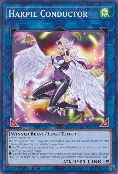 Harpie Conductor [BLC1-EN093] Common | Cracking-Singles