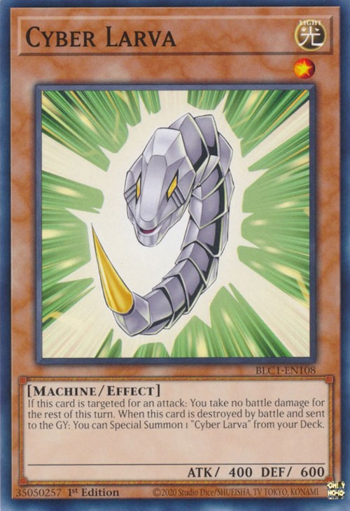 Cyber Larva [BLC1-EN108] Common | Cracking-Singles