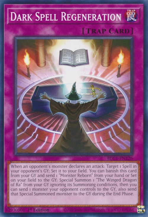 Dark Spell Regeneration [BLC1-EN126] Common | Cracking-Singles