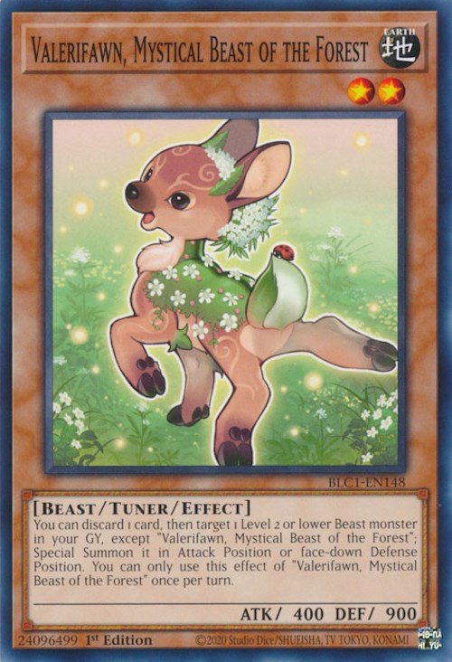 Valerifawn, Mystical Beast of the Forest [BLC1-EN148] Common | Cracking-Singles