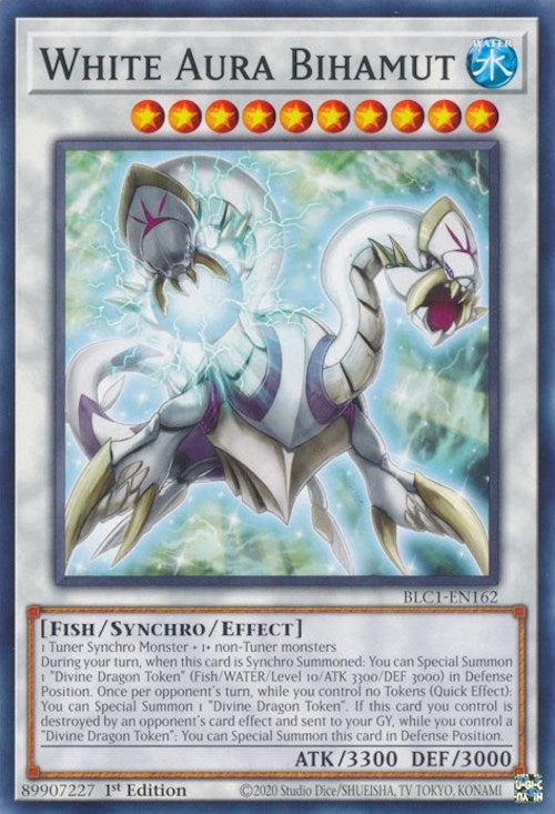 White Aura Bihamut [BLC1-EN162] Common | Cracking-Singles