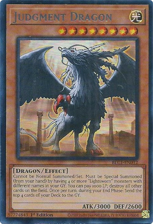 Judgment Dragon (Silver) [BLC1-EN012] Ultra Rare | Cracking-Singles