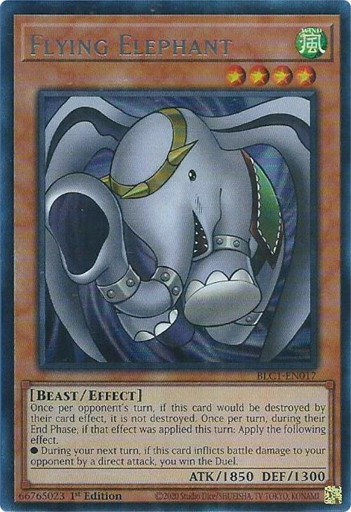 Flying Elephant (Silver) [BLC1-EN017] Ultra Rare | Cracking-Singles