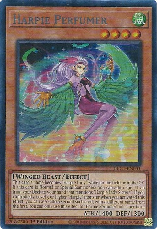 Harpie Perfumer (Silver) [BLC1-EN041] Ultra Rare | Cracking-Singles