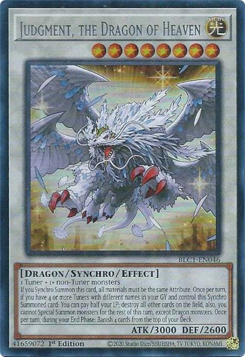 Judgment, the Dragon of Heaven (Silver) [BLC1-EN046] Ultra Rare | Cracking-Singles