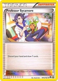 Professor Sycamore (107a/122) (Alternate Art Promo) [XY: BREAKpoint] | Cracking-Singles