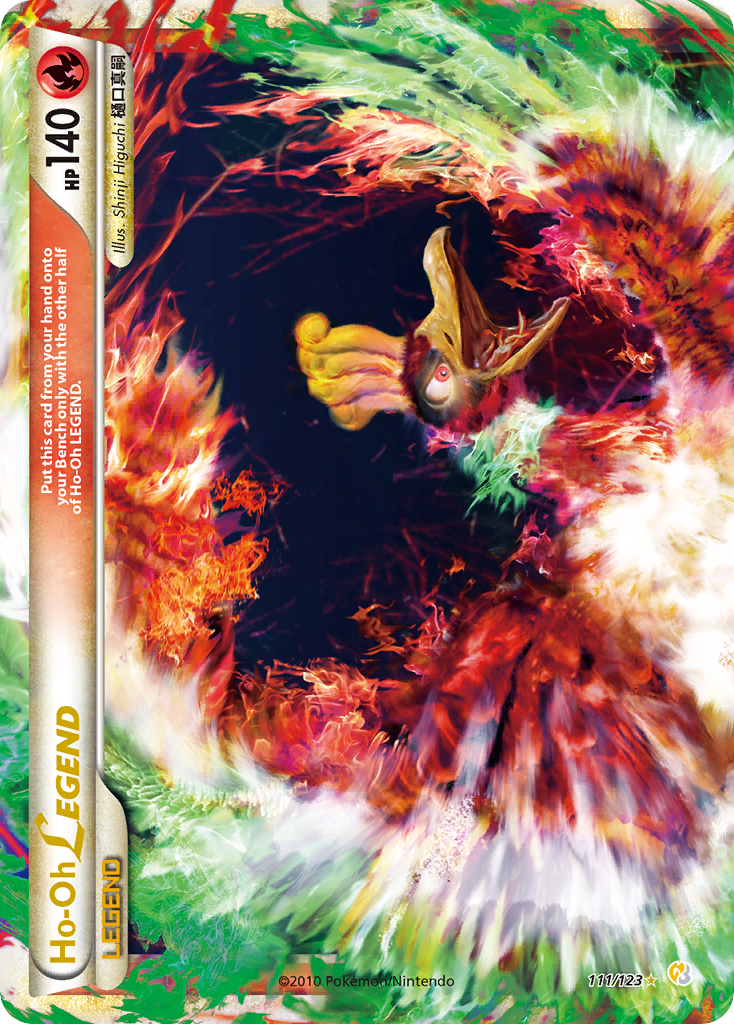 Ho-Oh LEGEND (111/123) [HeartGold & SoulSilver: Base Set] | Cracking-Singles