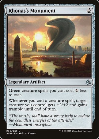 Rhonas's Monument [Amonkhet] | Cracking-Singles