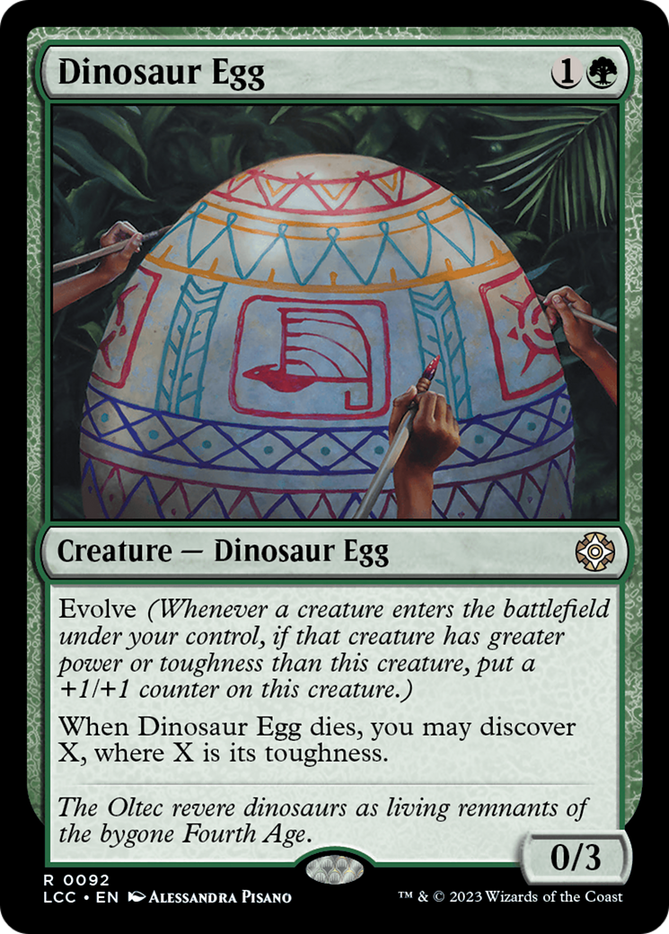 Dinosaur Egg [The Lost Caverns of Ixalan Commander] | Cracking-Singles