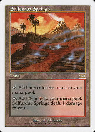 Sulfurous Springs [Classic Sixth Edition] | Cracking-Singles