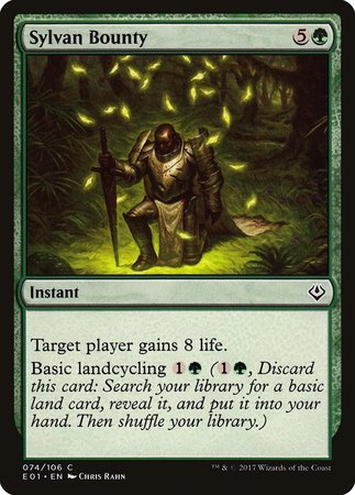 Sylvan Bounty [Archenemy: Nicol Bolas] | Cracking-Singles