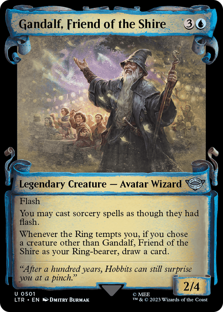 Gandalf, Friend of the Shire [The Lord of the Rings: Tales of Middle-Earth Showcase Scrolls] | Cracking-Singles