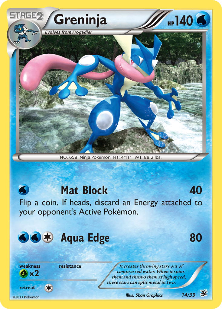 Greninja (14/39) [XY: Kalos Starter Set] | Cracking-Singles