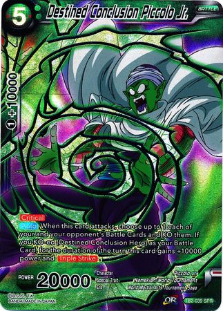 Destined Conclusion Piccolo Jr. (SPR) [TB2-039] | Cracking-Singles