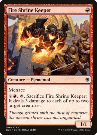 Fire Shrine Keeper [Ixalan] | Cracking-Singles