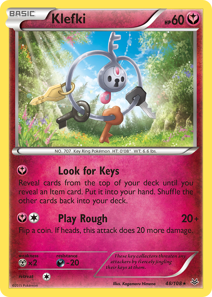 Klefki (48/108) [XY: Roaring Skies] | Cracking-Singles