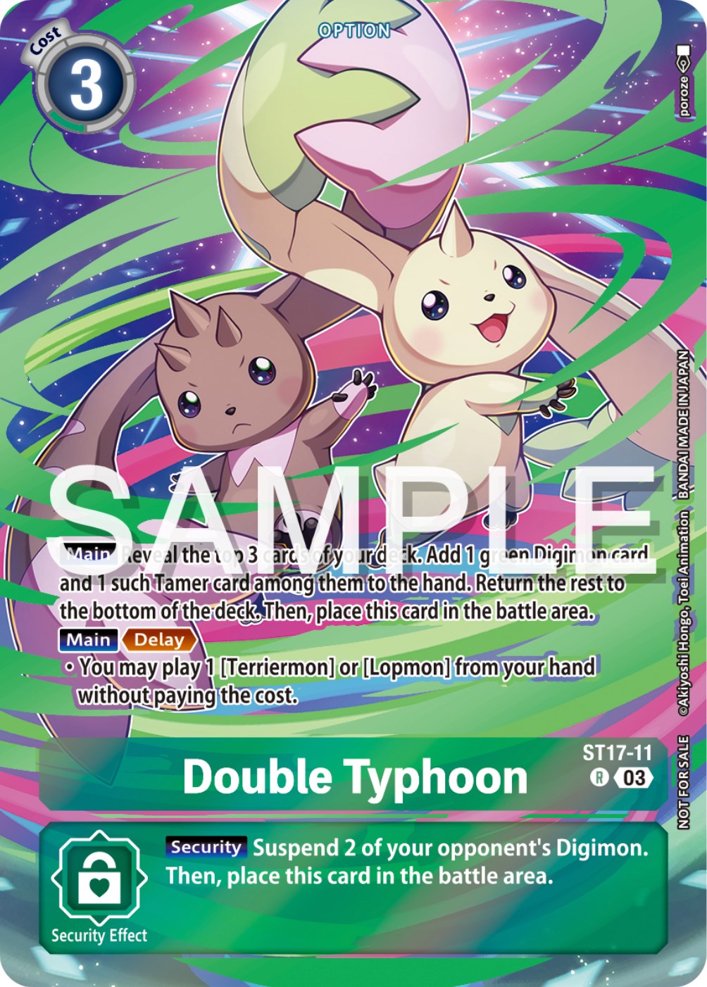 Double Typhoon [ST17-11] (Spring Break Event 2024) [Starter Deck: Double Typhoon Advanced Deck Set Promos] | Cracking-Singles