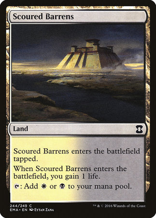 Scoured Barrens [Eternal Masters] | Cracking-Singles