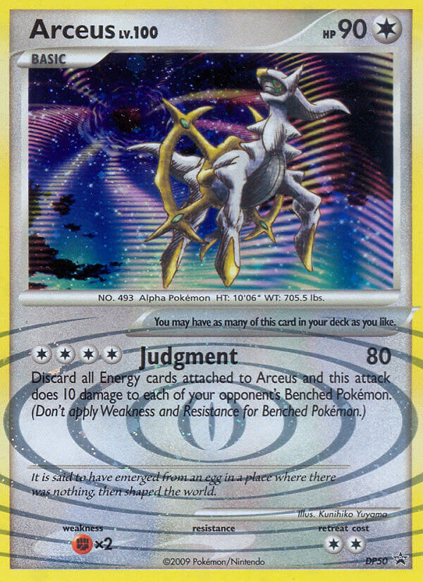 Arceus (DP50) [Diamond & Pearl: Black Star Promos] | Cracking-Singles