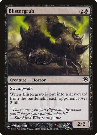 Blistergrub [Scars of Mirrodin] | Cracking-Singles