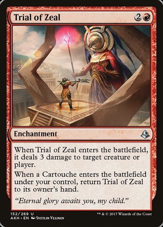 Trial of Zeal [Amonkhet] | Cracking-Singles