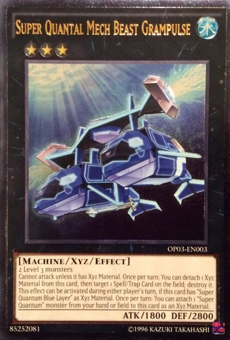 Super Quantal Mech Beast Grampulse [OP03-EN003] Ultimate Rare | Cracking-Singles